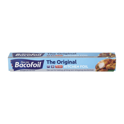 Bacofoil The Original Kitchen Foil, High Quality, Versatile, Tear-Resistant, 30cm x 5m